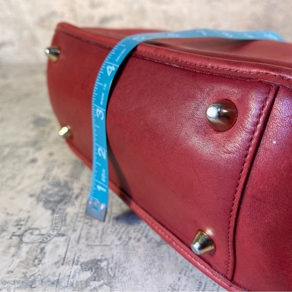 Vintage Coach Red 9366 Legacy Shoulder/Crossbody Bag Made in USA - Picture 12 of 14